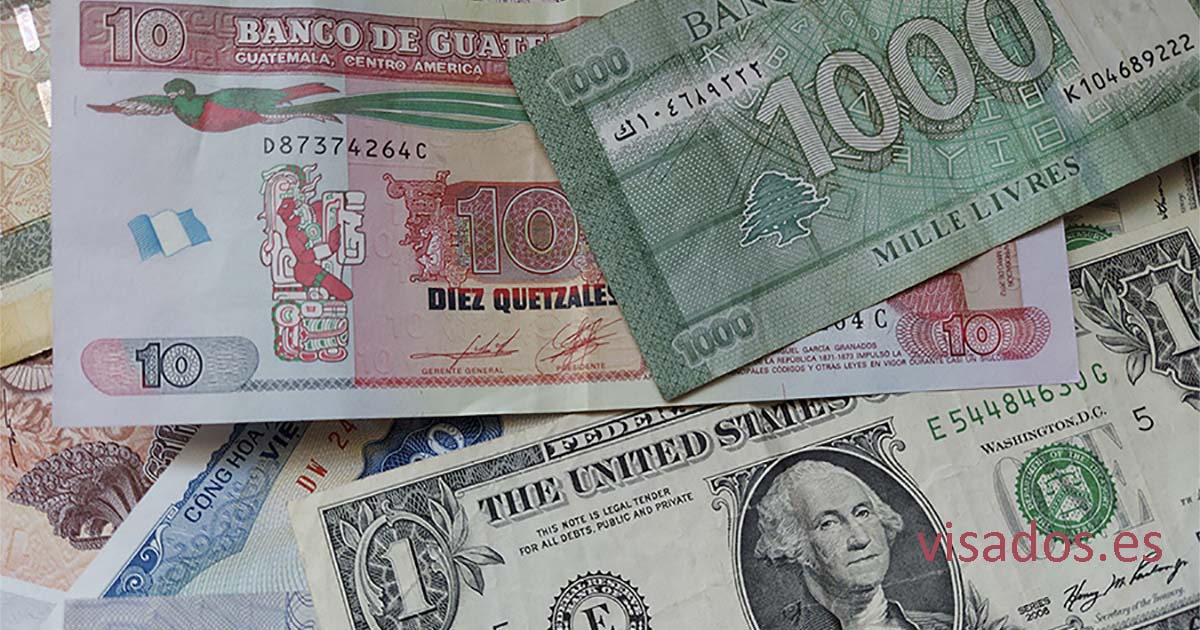 Moneda de Paraguay: Cambio de Guaraní (moneda) a otras monedas
